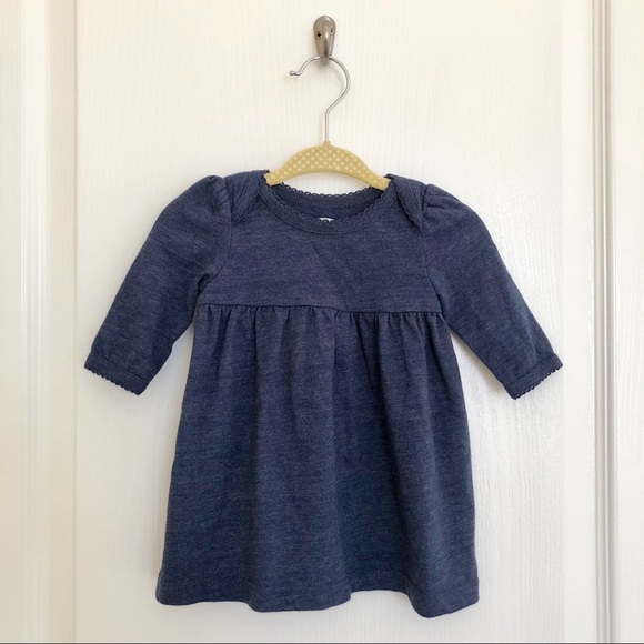Old Navy Other - Old Navy, Jersey Dress, Blue, Baby Girl, 0-3M